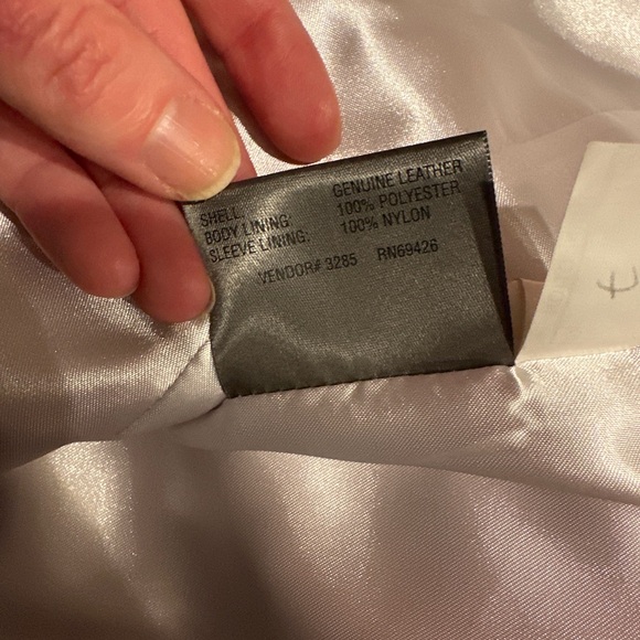 Wilsons Leather Women's Light Pink Jacket - Picture 6 of 6